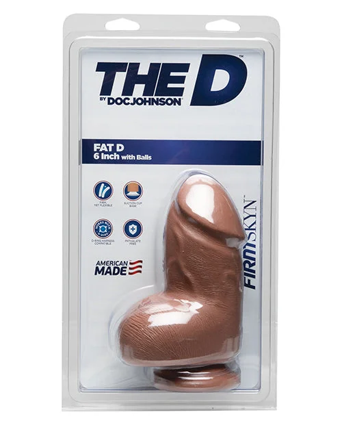 The D 6" Fat D w/Balls - Assorted Colors